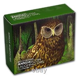 Monnaie Annuelle 2017 Nouvelle-Zélande 1 oz Argent 5 $ Hibou Rieur