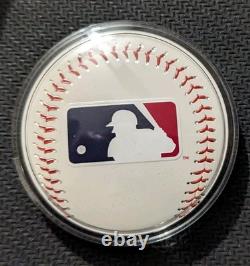 Monnaie Argent 2024 des Ligues Majeures de Baseball - Monnaie de Nouvelle-Zélande