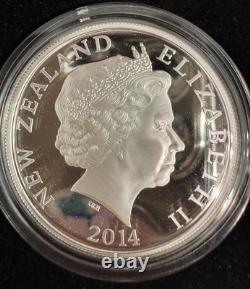 Monnaie OMP Dollar en Argent 1 oz Preuve Art Maori Nouvelle-Zélande 2014