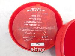 Monnaie de Nouvelle-Zélande 2013 1 Oz Argent Gildé en Or ! Tirage de 2 013