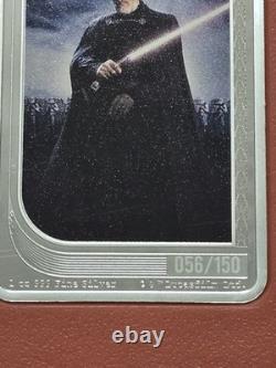 Monnaie de Nouvelle-Zélande 2023 Star Wars Trading Pièce en Argent 1 Oz 999 Comte Dooku