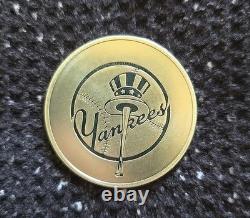 Monnaie de Nouvelle-Zélande 2024 MLB Yankees 1 Oz. 999 Argent Fin Rond