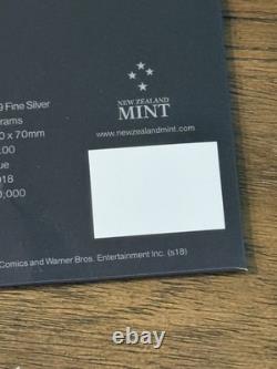 Monnaie de Nouvelle-Zélande Justice League Superman Barre d'Argent 5 Grammes 999 2018