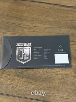 Monnaie de Nouvelle-Zélande Justice League Superman Barre d'Argent 5 Grammes 999 2018