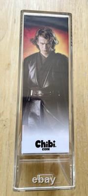 Monnaie de Nouvelle-Zélande Star Wars Anakin Skywalker pièce en argent Chibi de 1 oz numérotée 6