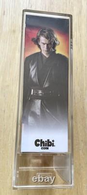 Monnaie de Nouvelle-Zélande Star Wars Anakin Skywalker pièce en argent Chibi de 1 oz numérotée 6