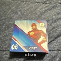 Monnaie de Nouvelle-Zélande The Flash Classique 2022 pièce en argent de 3 oz 0,999 pur