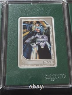 Monnaie de collection Star Wars 2025 - Ensemble complet de 10 pièces Émeraude