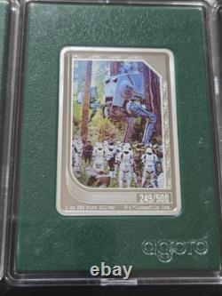 Monnaie de collection Star Wars 2025 - Ensemble complet de 10 pièces Émeraude