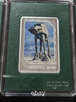 Monnaie de collection Star Wars 2025 - Ensemble complet de 10 pièces Émeraude