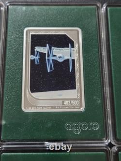 Monnaie de collection Star Wars 2025 - Ensemble complet de 10 pièces Émeraude