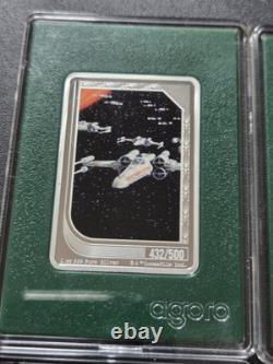 Monnaie de collection Star Wars 2025 - Ensemble complet de 10 pièces Émeraude