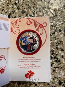 Monnaie de la Nouvelle-Zélande 2015 Blanche-Neige 1 Oz Argent 2,00 $ Coin