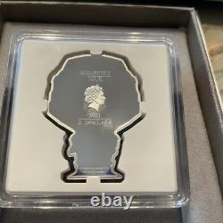 Monnaie de la Nouvelle-Zélande 2021 1 oz Pièce en Argent de Collection CHIBI-HALO Master Chief 00923