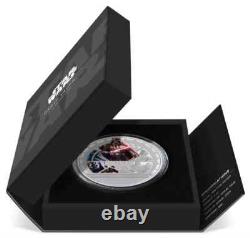 Monnaie de la Nouvelle-Zélande 2023 : Pièce en argent colorisée en preuve de 3 oz de Darth Vader de Star Wars