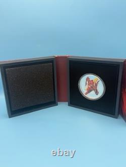 Monnaie de la Nouvelle-Zélande 2023 The Flash DC Pièce de collection en argent 1 oz 777/2000 Limitée