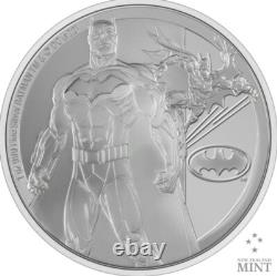 Monnaie de la Nouvelle-Zélande Édition Limitée Pièce en Argent Batman Classique 1 oz