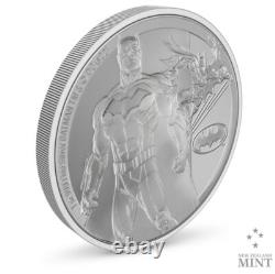 Monnaie de la Nouvelle-Zélande Édition Limitée Pièce en Argent Batman Classique 1 oz