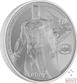 Monnaie de la Nouvelle-Zélande Édition Limitée Pièce en Argent Batman Classique 1 oz