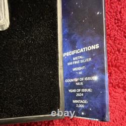 Monnaie en argent 1 oz 999 Sciences Insignia 2024 de la New Zealand Mint