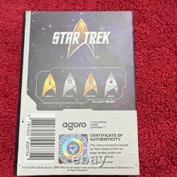 Monnaie en argent 1 oz 999 Sciences Insignia 2024 de la New Zealand Mint