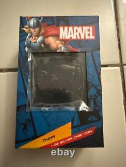 Monnaie en argent chibi Marvel Thor 1 onz