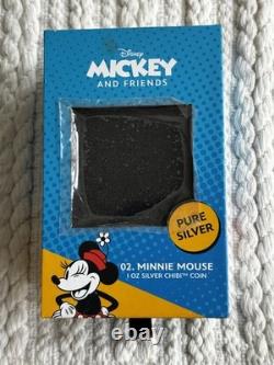 Monnaie en argent chibi Minnie Mouse Disney 2021, Monnaie de la Nouvelle-Zélande, Niue, NGC PF70 UC
