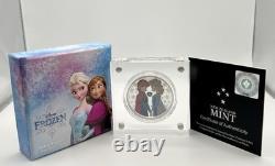 Monnaie en argent de 1 oz Disney Reine des Neiges Sœurs Pour Toujours Monnaie de la Monnaie de Nouvelle-Zélande avec COA et boîte