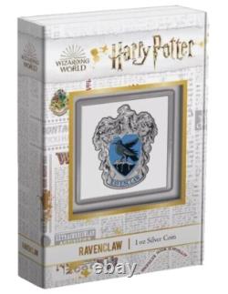 Monnaie en argent de 1 oz de Ravenclaw, Niue 2021 Harry Potter