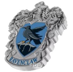 Monnaie en argent de 1 oz de Ravenclaw, Niue 2021 Harry Potter