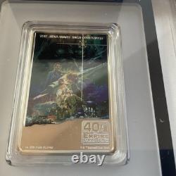 Monnaie en argent officielle de 2020 Niue L'Empire contre-attaque Affiche No. 0713/1980