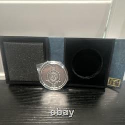 Monnaie en argent preuve 3 oz Mordor de la Terre du Milieu, Le Seigneur des anneaux, New Zealand Mint