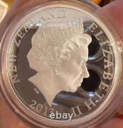 Monnaie en argent preuve S de 1 $ néo-zélandais 2013 Art Maori Koru Emballage d'origine de la Monnaie