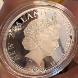 Monnaie en argent preuve S de 1 $ néo-zélandais 2013 Art Maori Koru Emballage d'origine de la Monnaie