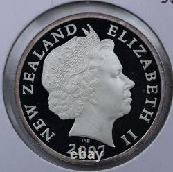 Monnaie en argent proof de 5 dollars Tuatara de Nouvelle-Zélande 2007 Km 150a