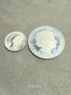 Monnaie en argent proof de Nouvelle-Zélande 2003 - Le Seigneur des Anneaux Frodo Gandalf 999