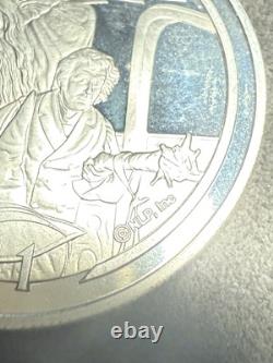 Monnaie en argent proof de Nouvelle-Zélande 2003 - Le Seigneur des Anneaux Frodo Gandalf 999