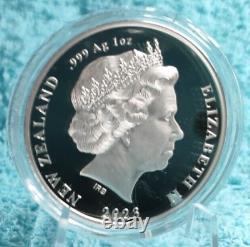 NOUVELLE-ZÉLANDE 1 $ 2023 ARGENT 1 OZ Hairy Maclary Seulement 750 Compte