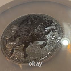 New Zealand Mint 2021 – Les Cinq Généraux Tigres – Zhang Fei – 3 oz – 999 – NGC PF70 UCAM