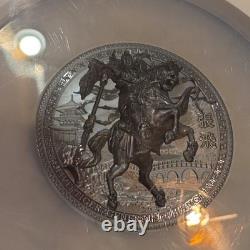 New Zealand Mint 2021 – Les Cinq Généraux Tigres – Zhang Fei – 3 oz – 999 – NGC PF70 UCAM