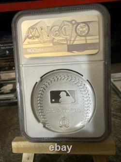 New Zealand Mint 2025 Niue 2 $ MLB Boston Red Sox 1 oz d’argent 999 NGC PF70
