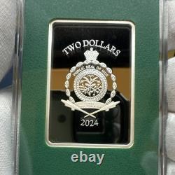New Zealand Mint Disney Classics 2024 Pinocchio Barre d'argent 1 oz 999 #217/250