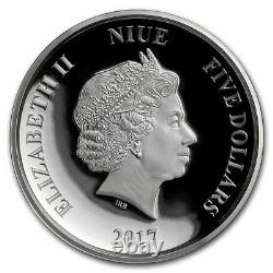 Niue 2017 2 Oz Silver Proof Coin Star Wars Darth Vader Coin