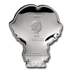 Niue 2020 1 Oz Silver Proof Coin Chibi Coin- Ron Weasley Chibi