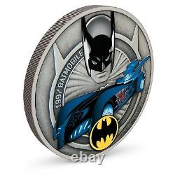 Niue 2021 1 Oz Silver Proof Coin- DC Comics 1997 Batmobile Coin