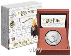 Niue 2021 1 Oz Silver Proof Harry Potter Classic Dobby The House Elf