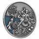 Niue 2022 Mythical Creatures Island Of Sirens Pièce En Argent De 5 $ 2 Oz