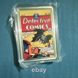 Niue 2023 Bandes Dessinées Détectives #27 Batman 2 oz. 999 Pièce d'Argent Monnaie de Nouvelle-Zélande