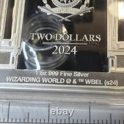 Niue 2024 Harry Potter Créatures magiques Sombral – Pièce de 1 once en argent Belle Épreuve