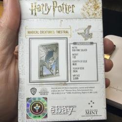 Niue 2024 Harry Potter Créatures magiques Sombral – Pièce de 1 once en argent Belle Épreuve